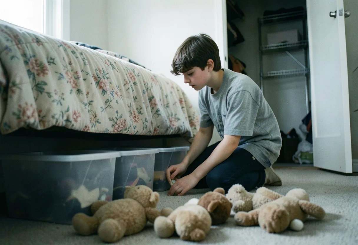 Organizing the Under the Bed Storage Boxes