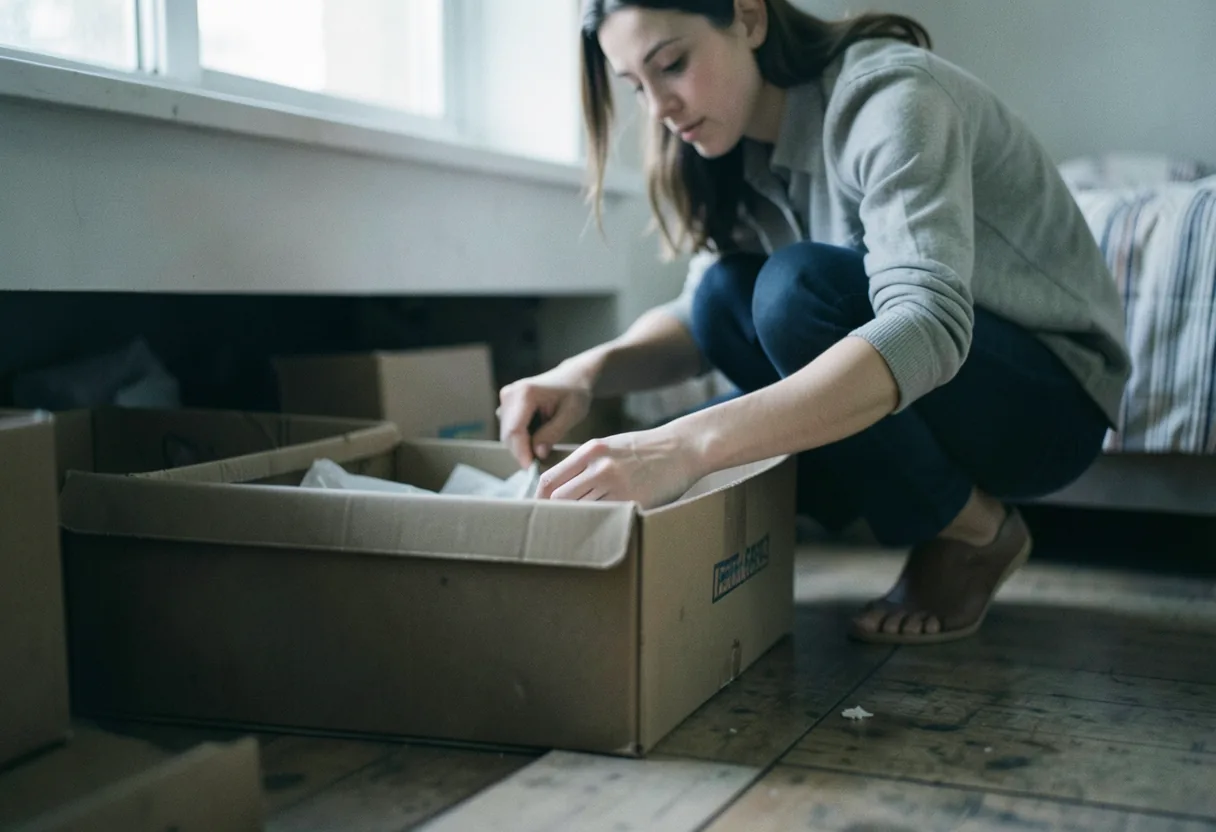 Organizing the Under the Bed Storage Boxes