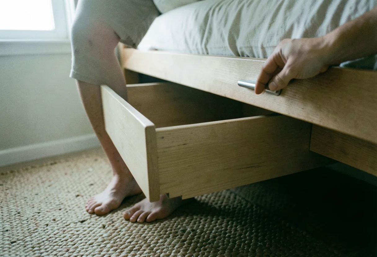 Custom Storage Drawers for Under the Bed