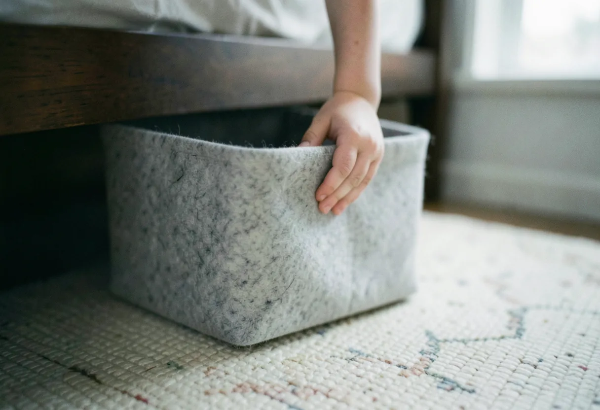 Under Bed Storage with Drawers for Bedroom Clutter