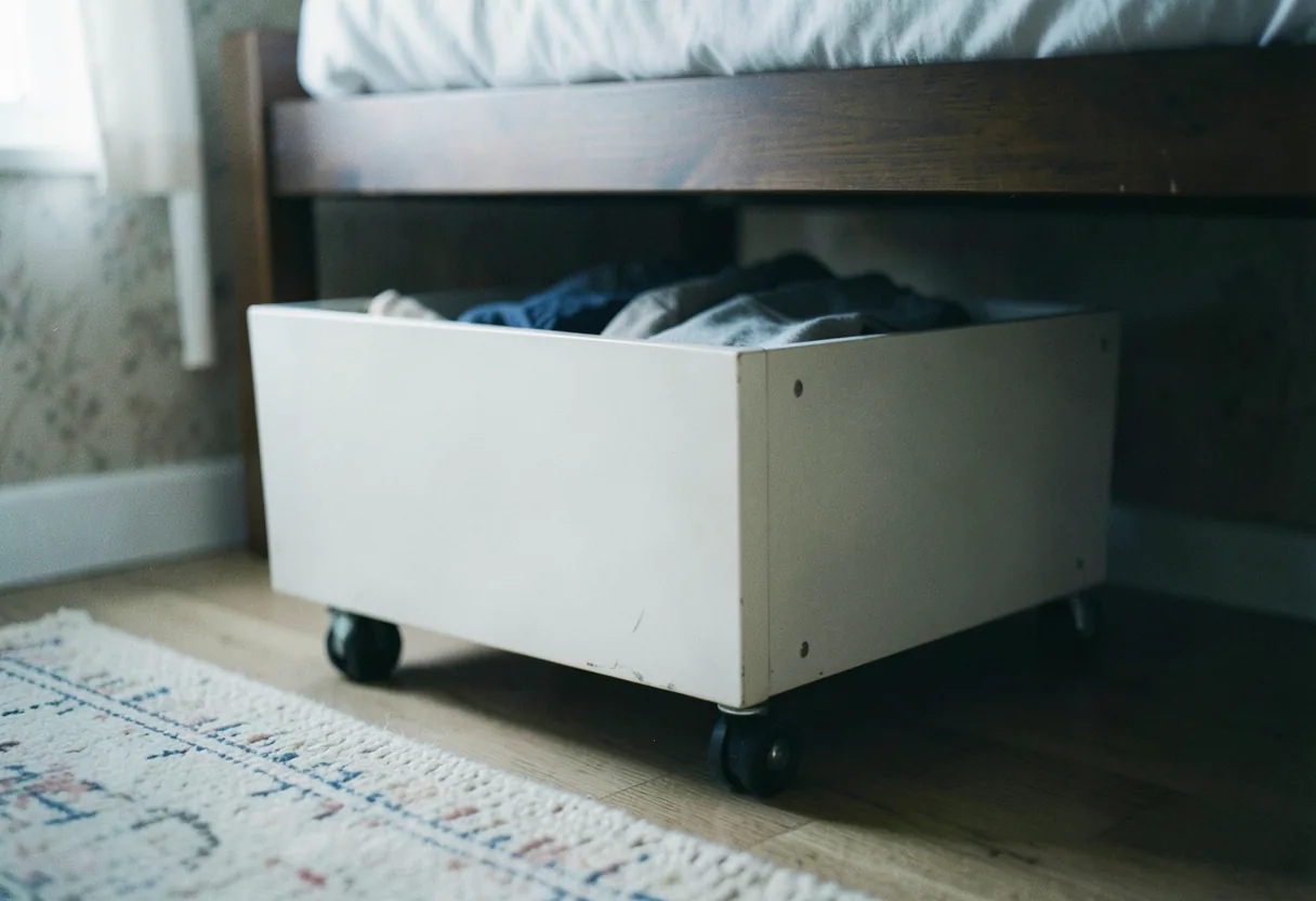 Under Bed Storage with Wheels: Mobility & Access