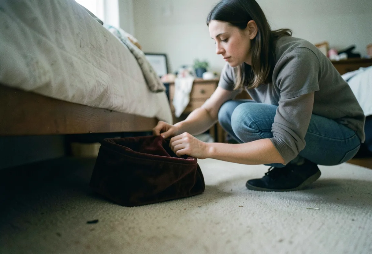 Organizing the Under the Bed Storage Bags