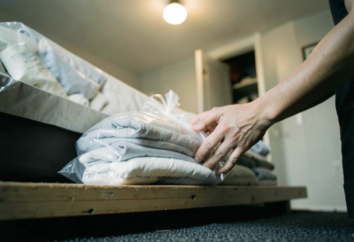 Organizing the Under the Bed Storage Bags